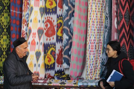 Interview with ikat master